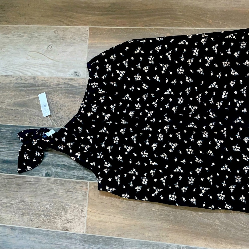 American Eagle One Shoulder Black Dress Size Size Small